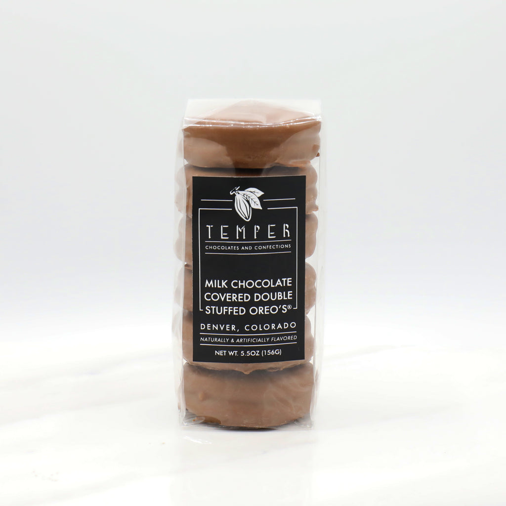 MILK CHOCOLATE COVERED DOUBLE STUFFED OREOS